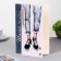Postcard "Walk in life confident!" Handmade, sneakers, 11.5x17 cm
