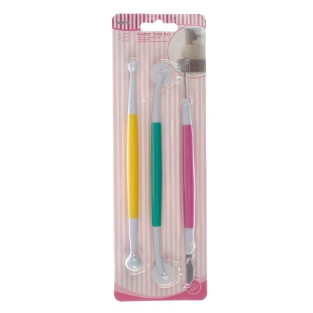 A set of tools for modeling clay, plasticine, plastics, 3 pieces