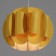 Bayerlux “Sarri” lamp E27 15W yellow 44x44x35-135 cm