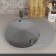 Kitchen carrier from the stone Uperwood Econ UPD-107, 003, oval, color 003 Gray matte