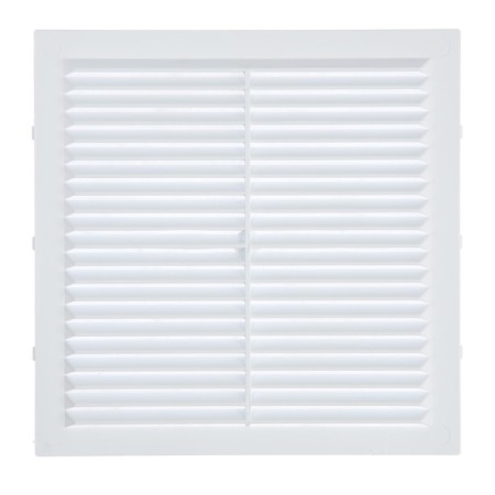 Ventilation grate "Space" L194, 194 x 194 mm, with a grid, stiff