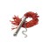 Thyfa Theater's lash, skin, red color, 70 cm
