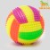 Dog ball glowing with a “water polo”, tpr, 7 cm, mix of flowers