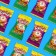 Acidic chewing gum with Crazy Burger filling 4 g