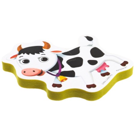 Soft puzzle for kids "collect animals", 20 puzzles, 40 parts, crumb I-12
