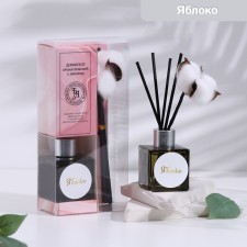The diffuser aromatic with the cotton flower 