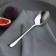Spoon of a dining room “Plane British”, length 19.1 cm, thickness 1.2 mm
