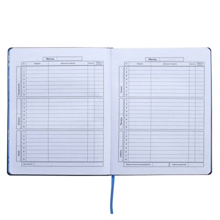 Universal Diary Grade 1-11, 48 sheets "sneakers", soft cover of artificial leather, silk-aircraft, OFSET block-8