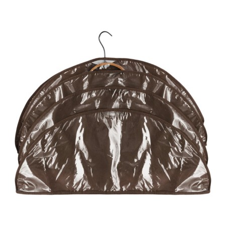 A set of horn covers for a hanger, 4 pcs, brown color-1
