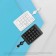 Numerical block A4Tech FSTYLER FK13 White USB SLIM for laptop