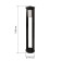 Lamp Garden Era E27, IP54, 20W, 192x192x1000 mm, black