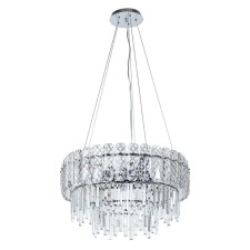 Suspended chandelier Arte Lamp Nicoletta A1051SP-10CC, E14, 10x40 W, 62x62x33 cm, chrome