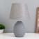 GELL LAM "Jia" 1x40W E14 gray 22x22x34cm