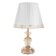 Highlight lamp with Laura Laura backlight 1x60W E27 Gold 26x26x41 cm Risalux