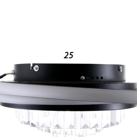 Causteen from PDU 1984/2 LED 110W 3000-6000K Black 45x45x18 cm Bayerlux-5
