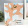 Photo album magnetic 20 sheets "Pale blue flowers" Kraft 29x24x2 cm