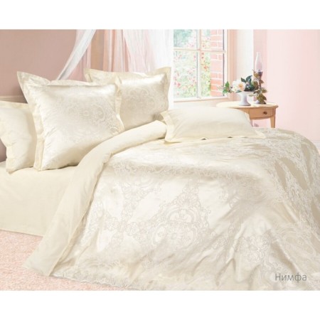 Bed linen Duet "Nymph", size 220x240 cm, 145x215 cm - 2 pcs, 70x70 cm - 2 pcs, 50x70 cm - 2 pcs