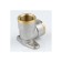 Aquasfera carrier 9004-01, 1/2 ", internal/internal thread, installation, nickel. Brass