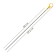 Automobile probe of oil level for Mazda, ZJ0110450A, 57.2 cm