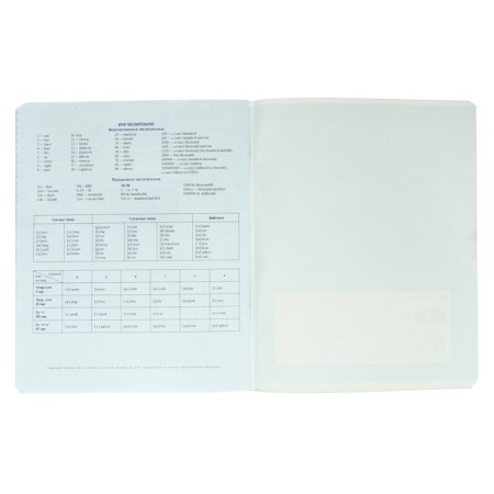 Notebook subject “phrases with character”, 48 sheets in the “English language” cage, covered cardboard, selective twin-lak, UV-lak, offset block-5