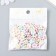 Beads for creativity plastic "English letters on the flower" set 20 grams mix 1.2x1.2 cm