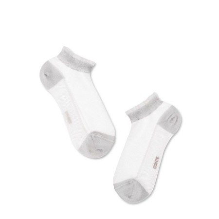 Women's socks CONTE ELEGANT Active, size 25, color light gray-1