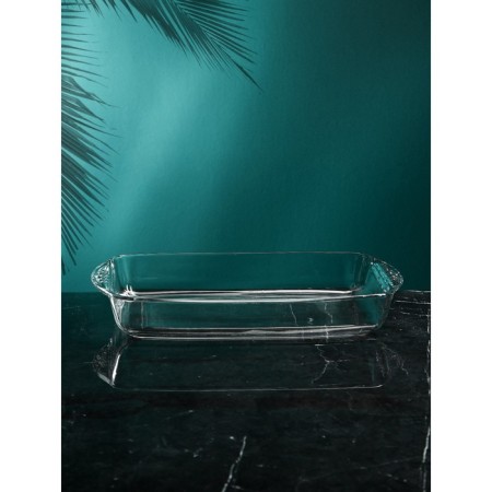 Baking dish "Shabnes", 1.8 l, glass, Iran-1
