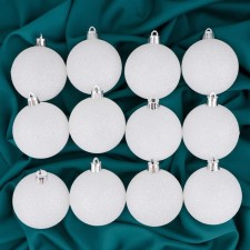 Set of balls plastic D-6 cm, 12 pcs 