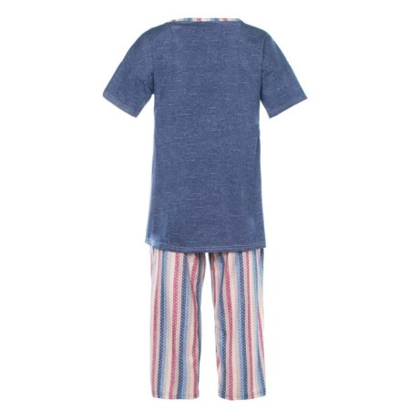 Homemade set (T -shirt and breeches), jeans color, size 54-9