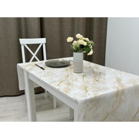 The adhesive transparent "marble" Joy Home, 20x0.8 m, thickness 0.6 mm