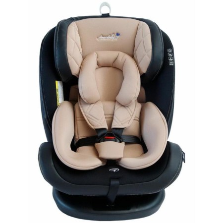 AMAROBABY ST-3, ISOFIX class D, group 0+/1/2/3, beige color, beige