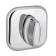 Rotary handle BKW8x75 XL CP-8, color chromium