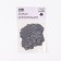 Reflective thermonacleka "Cosmonaut", 6.1 × 4.2 cm, color gray color