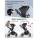 Stroller 3 in 1 Farfello Baby Shell BBS-001, Black Color