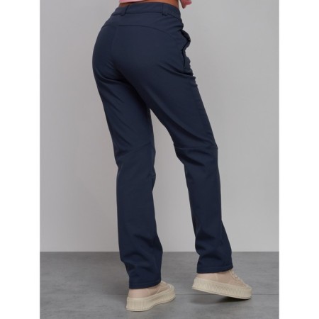 Sports female trousers, size 48, blue color-9