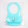 Blory for feeding "Bear" plastic with pocket, turquoise color