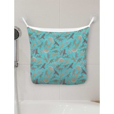 Organizer in a bath on suction cups 