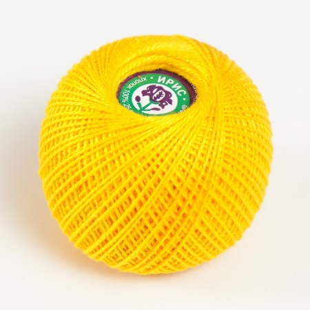 Knitting threads "Iris" 150m/25g 100% Mercerized cotton color 0305-1