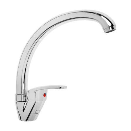 Comer for the kitchen "Everest" B41-029M, single-leaf, pouring 200 mm, chromium