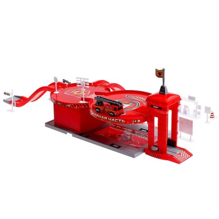 Parking "Firemar", with 2 metal machines-11
