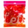 Latex ball 5 ", metal, set of 100 pcs., Water bombs, Orange color