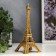 Souvenir Metal "Eiffel Tower" gold 18x7x7 cm