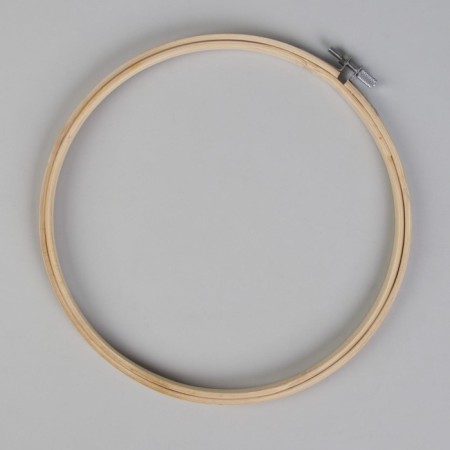 Embroidery hoops, d = 20 cm, color light wood-1