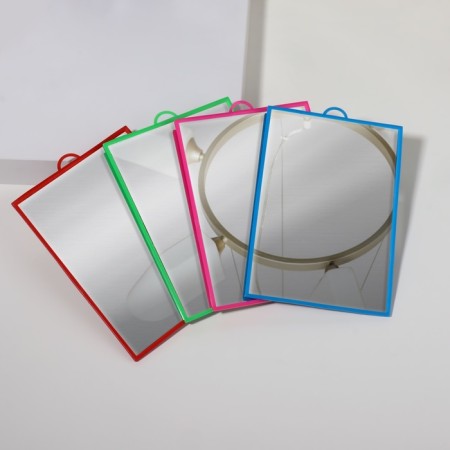 Desktop mirror - suspended, mirror surface 11 × 16 cm, color mix-3