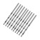 LOUM metal drill, HSS, cylindrical shank, 2 x 50 mm, 10 pcs.