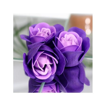 Soap roses, three -color, set of 3 pcs.-8