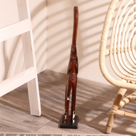 Souvenir tree "Elephant with carved ears" 60x14x9 cm-2