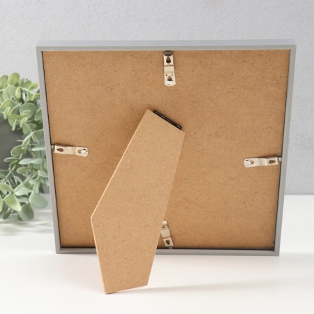 Photo frame plastic LIDA 20x20 cm silver-3