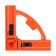 Clamp angular scrap, plastic, up to 90 mm