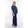 Female blouse, size 56, blue color